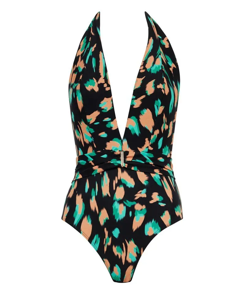 Aubade Feline Energy Swimsuit in Black
