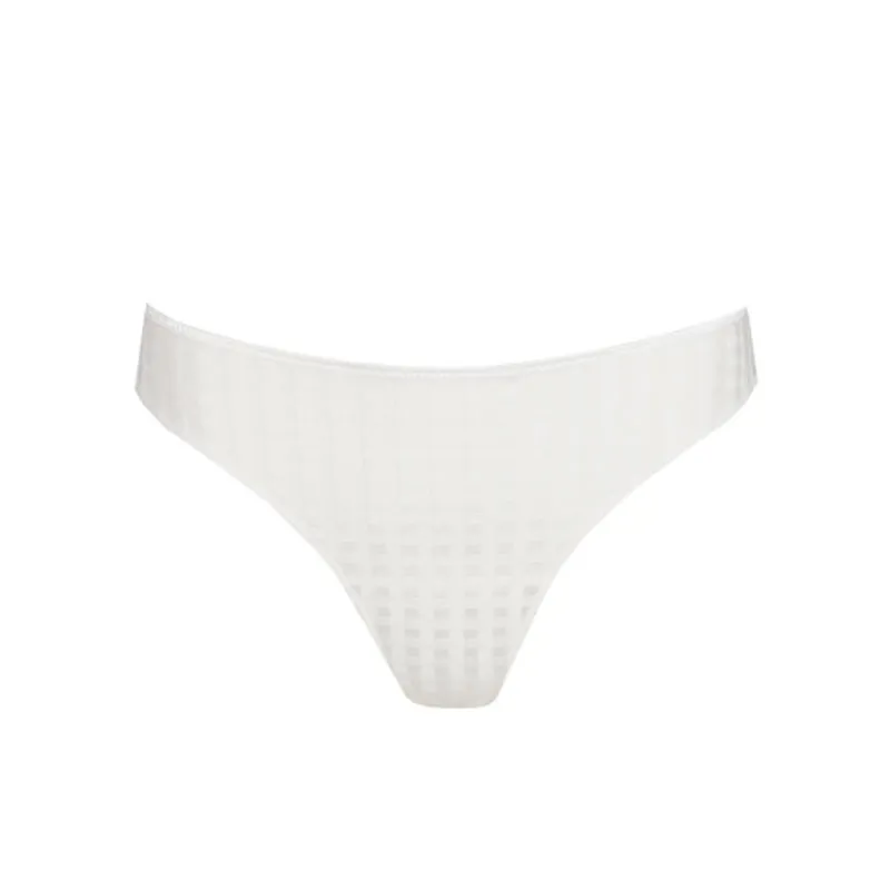 Marie Jo Avero Thong in Ivory Pearl