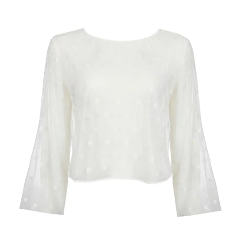 Marie Jo Avero Spot Top in Ivory Pearl