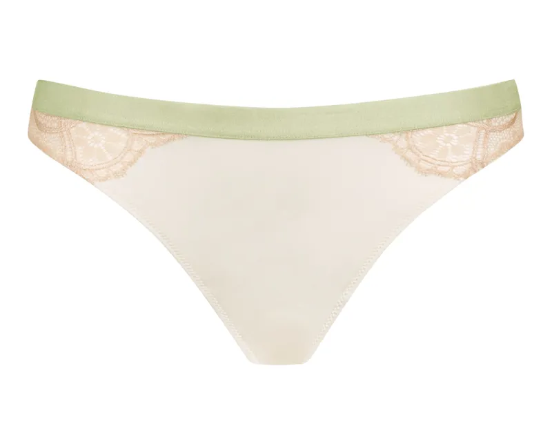Mey Poetry Fame Brazilian Brief in Mixed Champagne