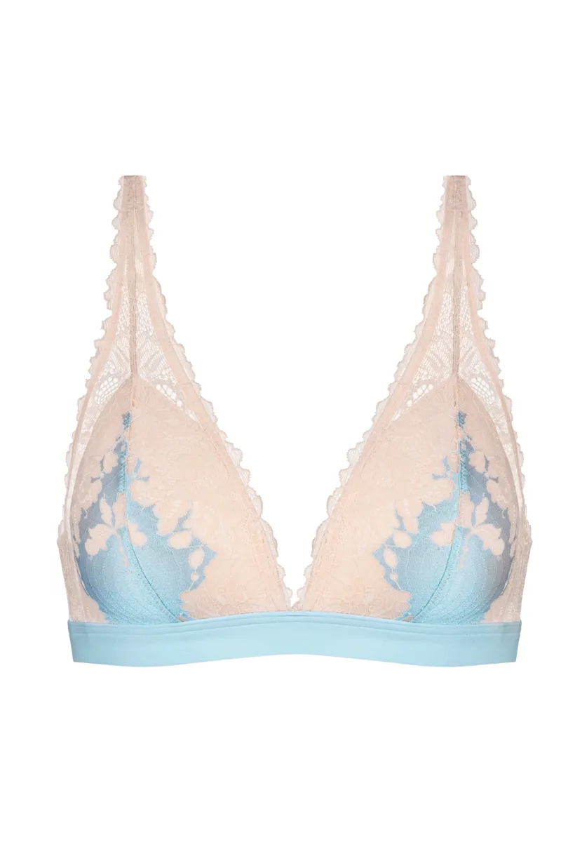 Mey Poetry Dream Triangle Bra Breezy Blue