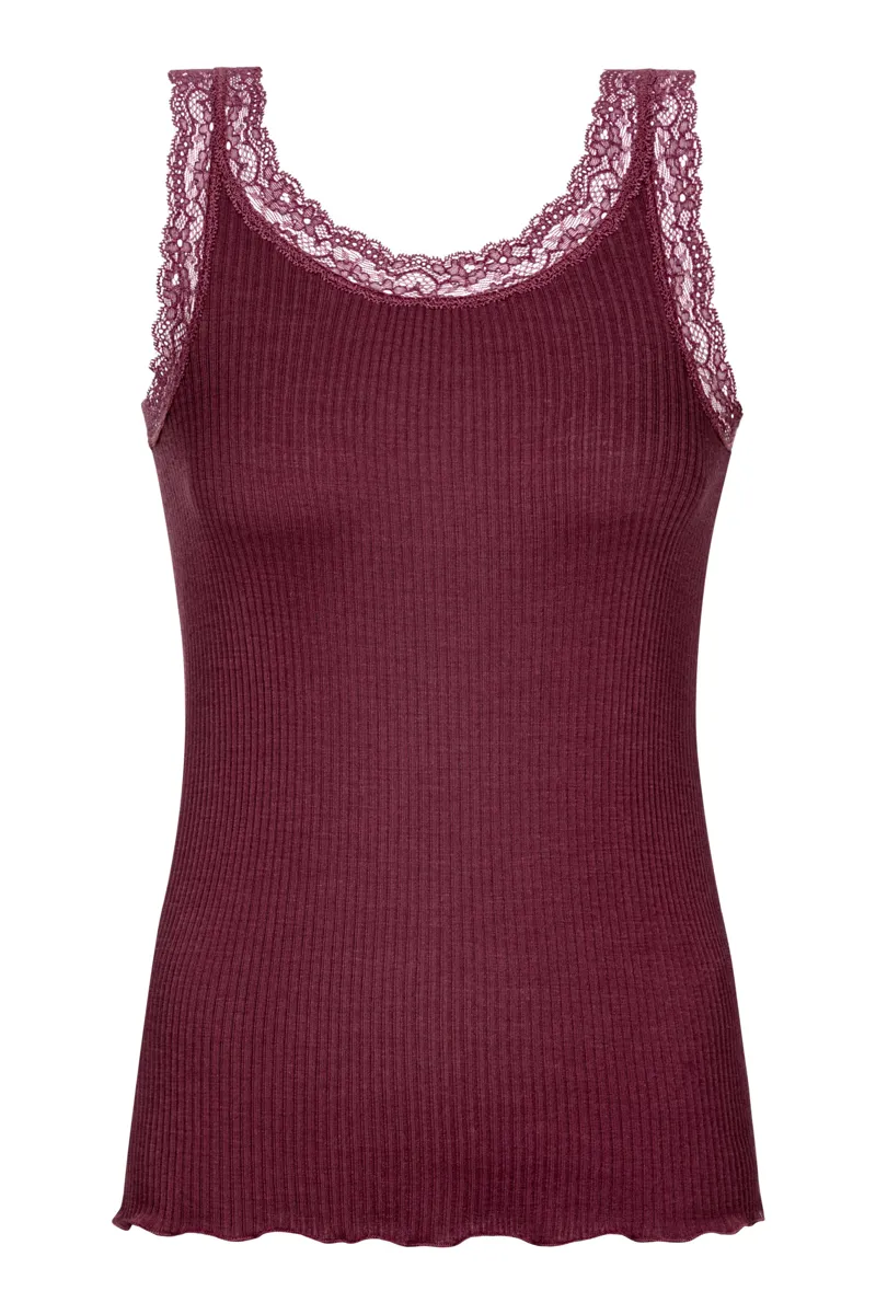 Mey Wool Expressive Camisole in Boysen Berry