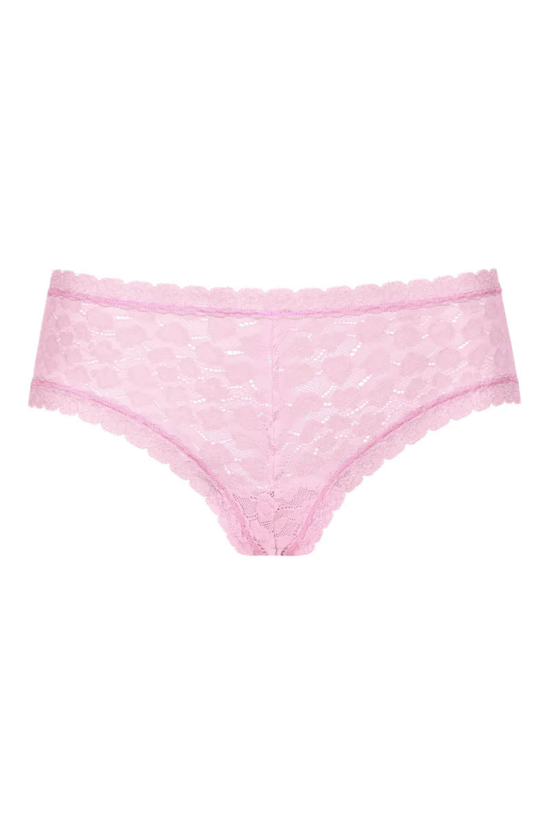 Mey Savage Lace Hipster in Soft Pink