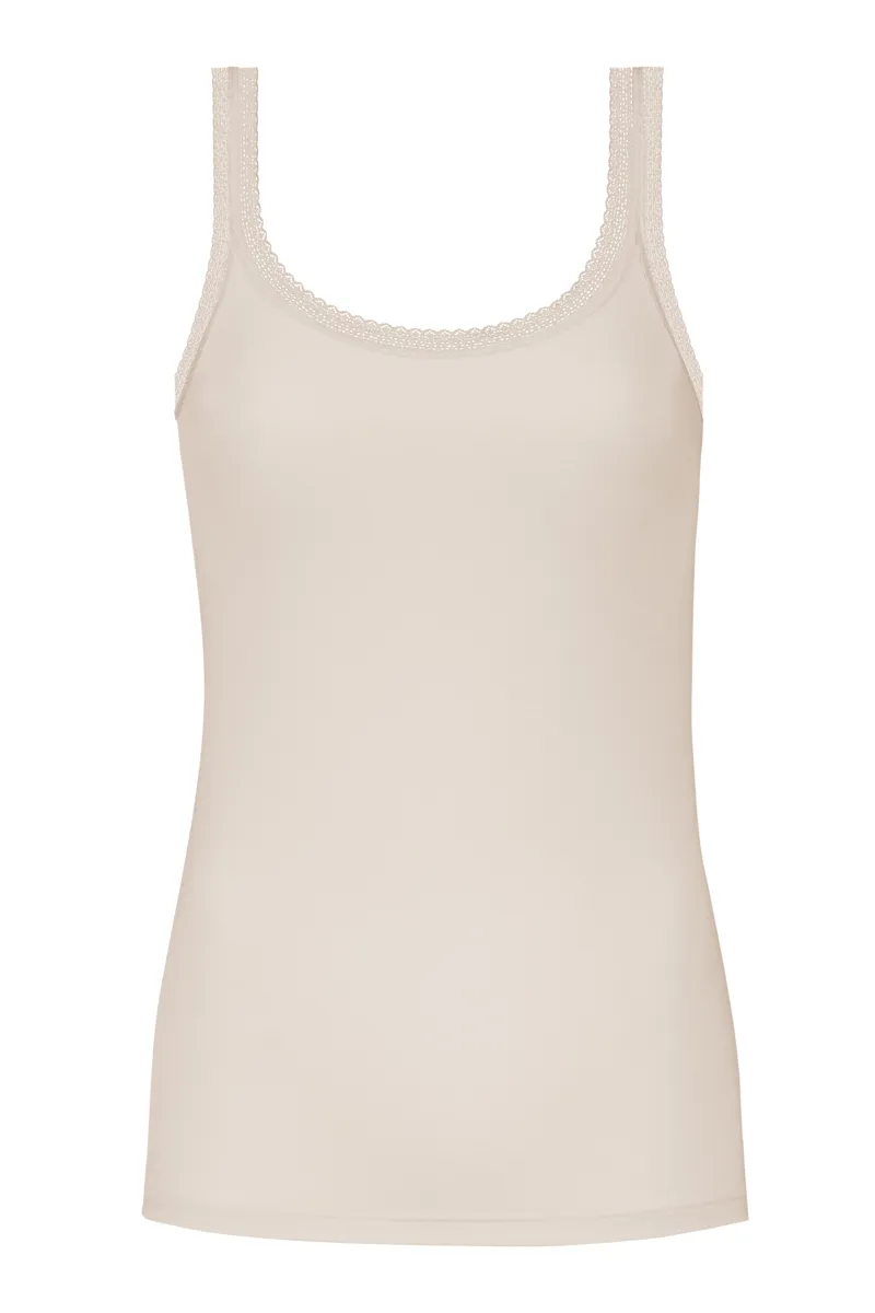 Mey Modal Lace Vest in Bailey
