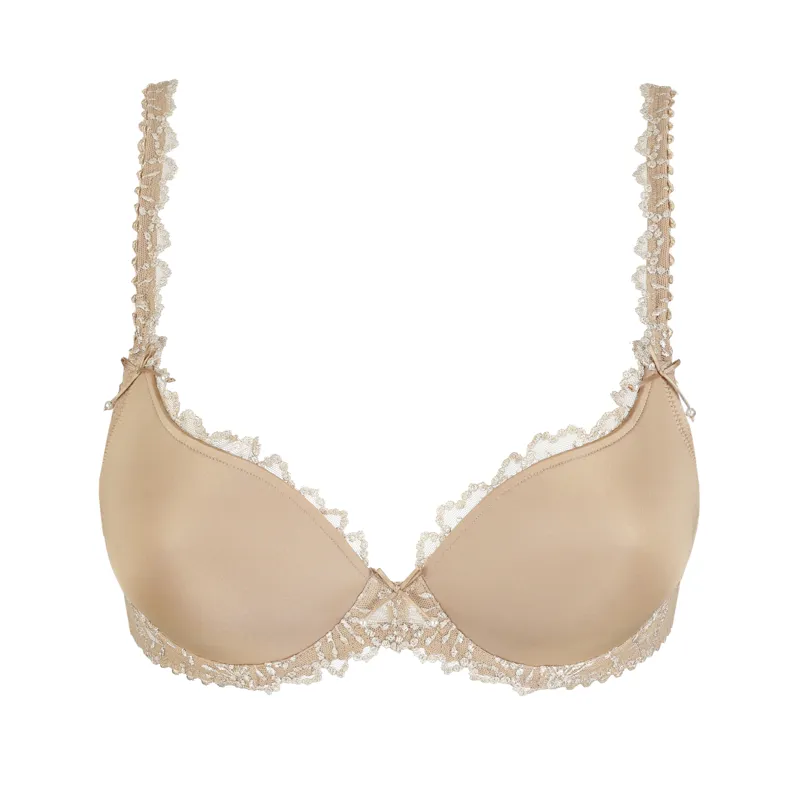 Marie Jo Jane Padded Heart Shaped Bra Sand