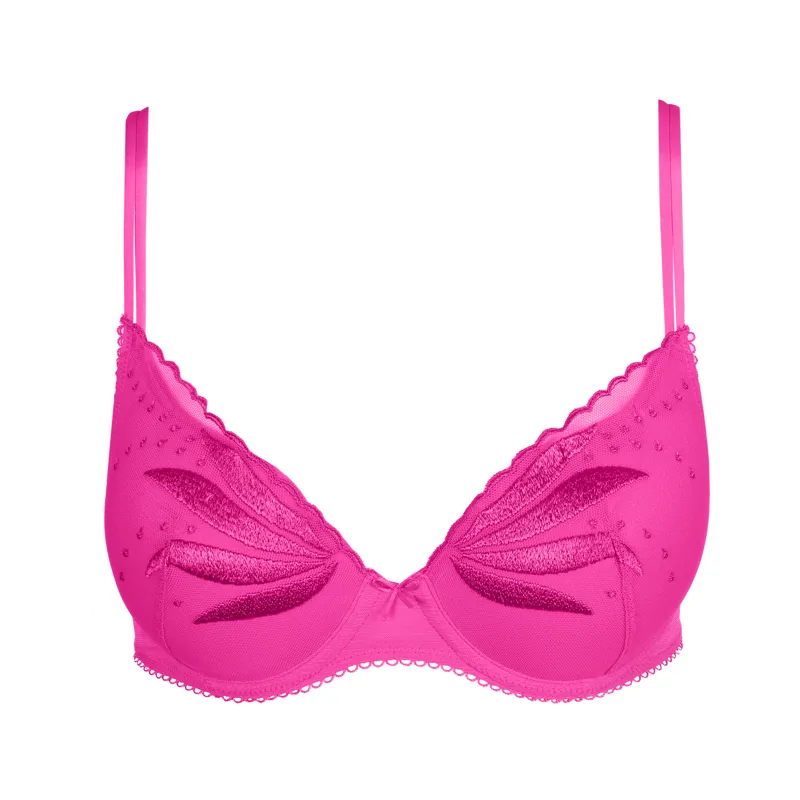 Marie Jo Etoile Padded Bra Heartshape Bra in Cactus Flower