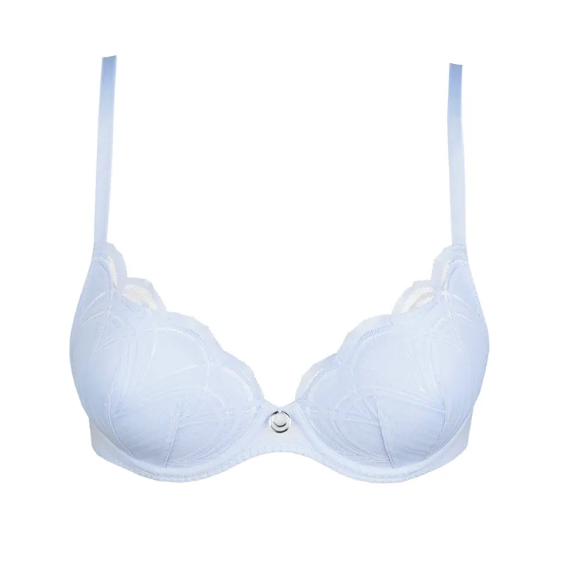 Marie Jo Cathia Padded Heart Shaped Bra in Tiny Vichy