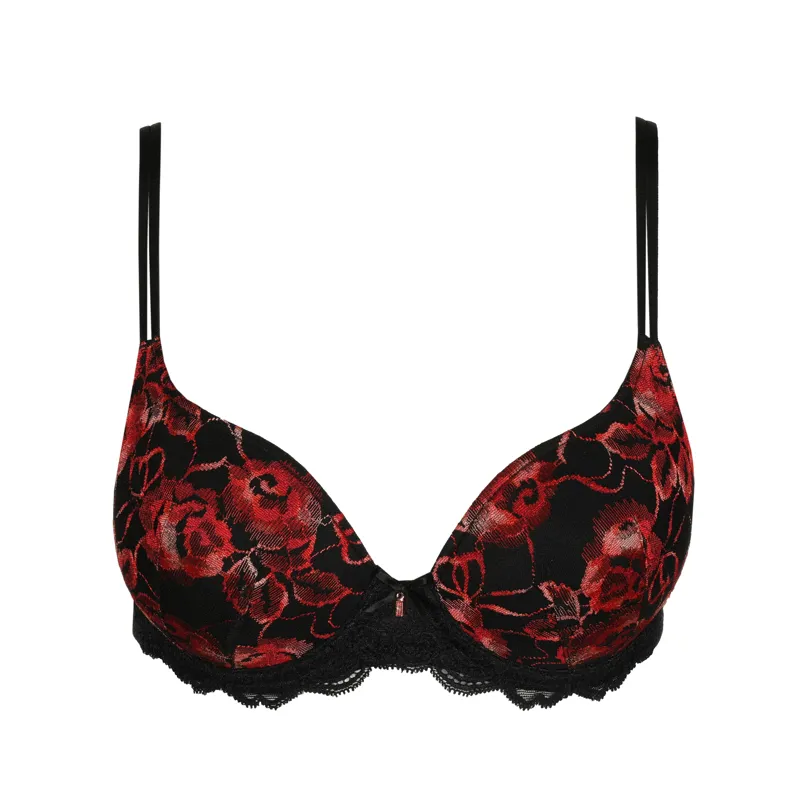 Marie Jo Selyna Padded Heartshape Bra in Spicy Red