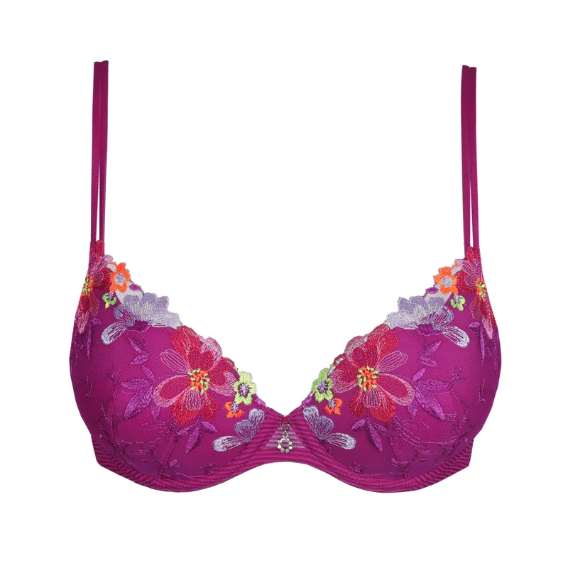 Marie Jo Odilly Padded Heartshape Bra in Wild Rose