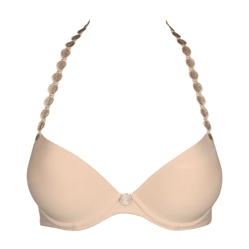 Marie Jo L'Aventure Tom Padded Plunge Bra in Caffe Latte-1