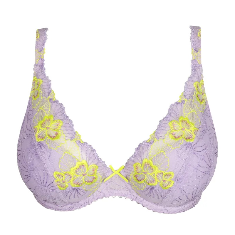 Prima Donna Ixia Half Padded Plunge Bra in Wisteria