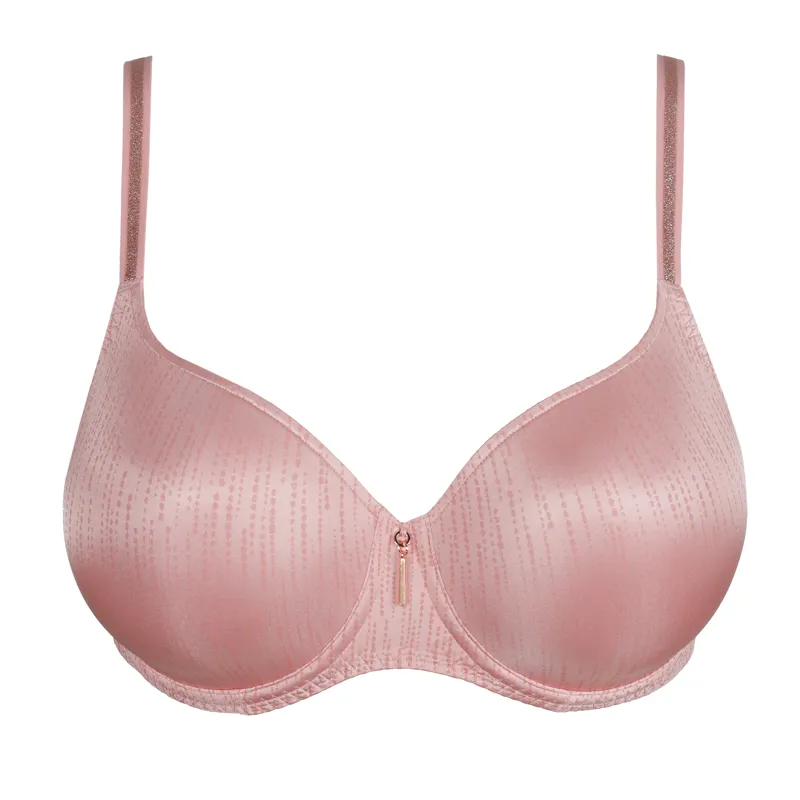 Prima Donna Twist Badala Padded Heartshape Bra in Venetian Pink