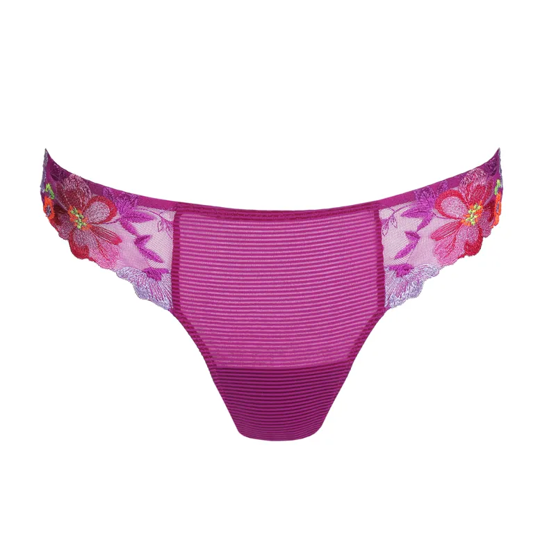 Marie Jo Odilly Thong in Wild Rose