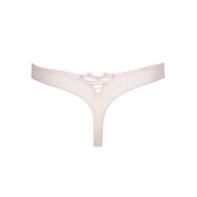 Marie Jo Noova Thong in Gardenia Rose-1