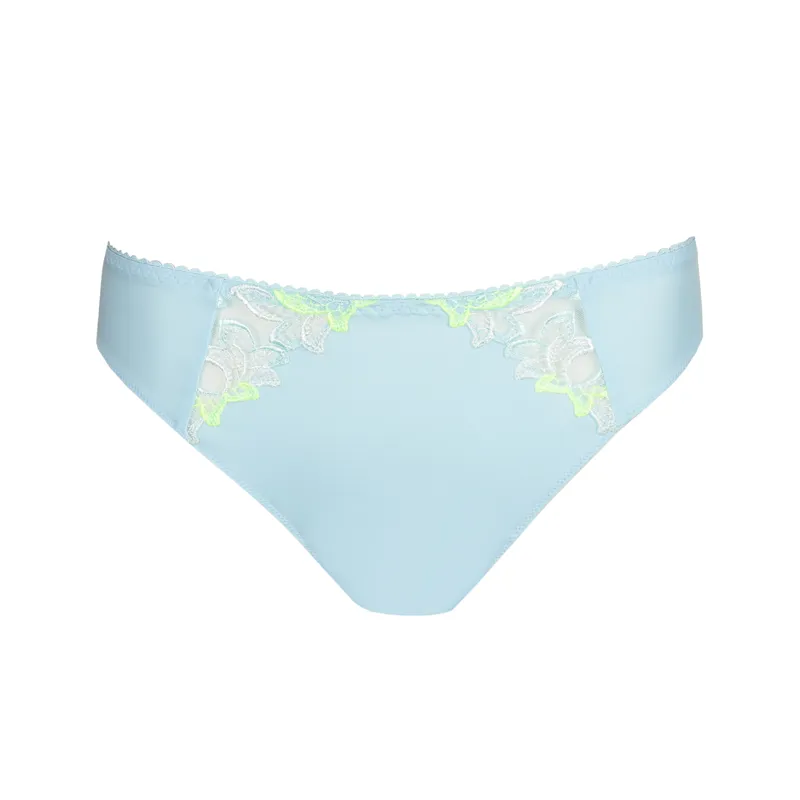 Prima Donna Deauville Thong in Mliky Blue
