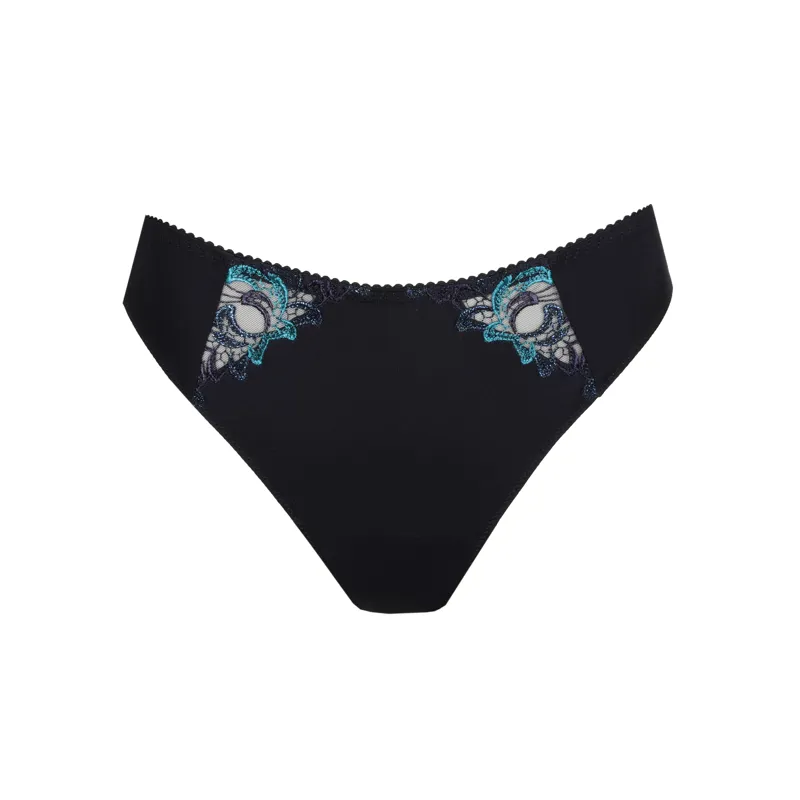 Prima Donna Deauville Thong in Velvet Blue