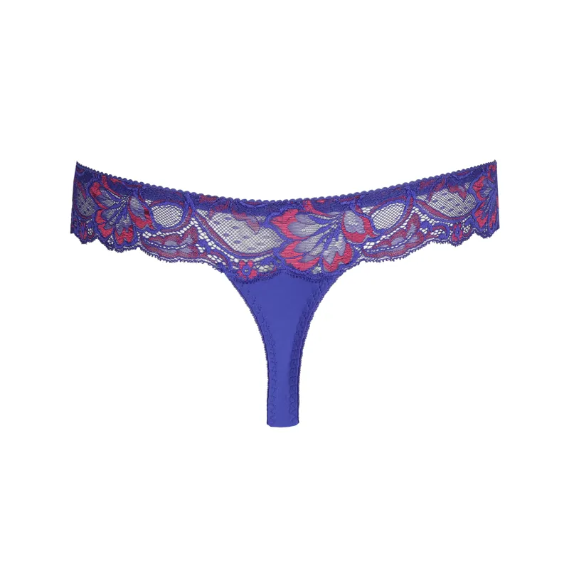 Prima Donna Madison Thong in Blueberry Kiss-1