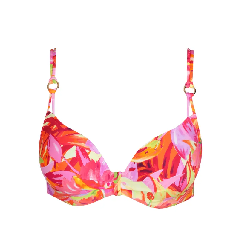 Marie Jo Shubra Padded Heartshaped Fold Brief Bikini in Musa-1