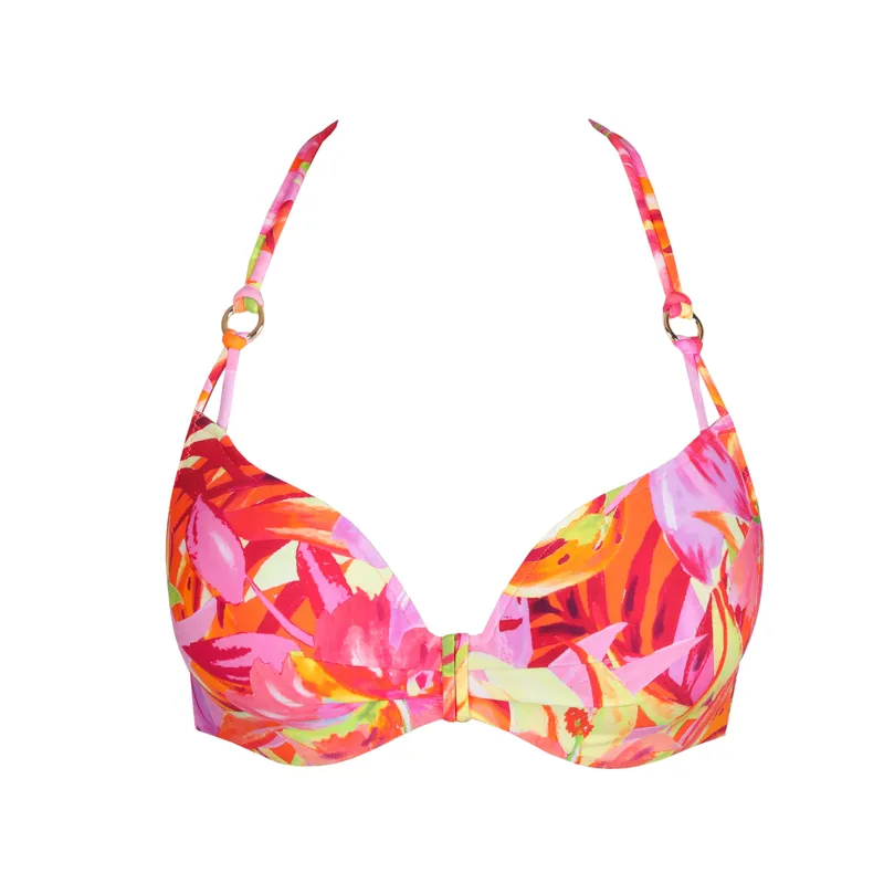 Marie Jo Shubra Padded Heartshaped Fold Brief Bikini in Musa-2