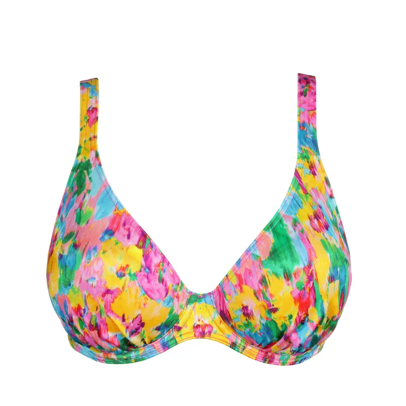 Prima Donna Swim Ubud Plunge Cup Rio Brief Bikini in Sun Glow-1