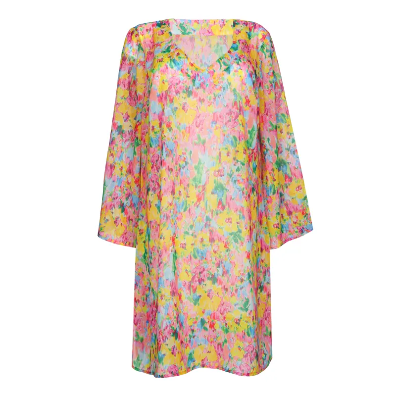 Prima Donna Swim Ubud Kaftan in Sun Glow