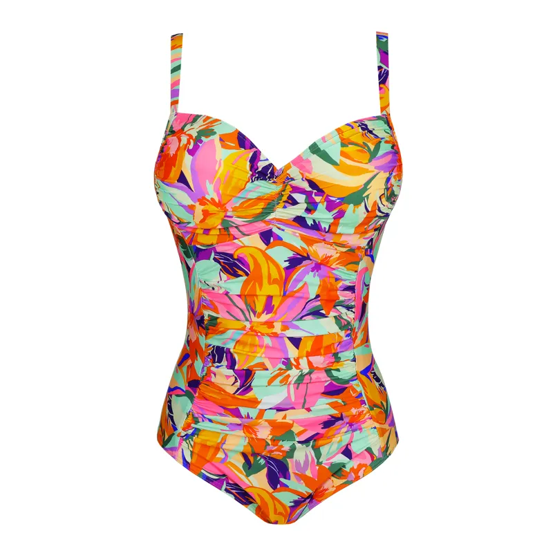Prima Donna Swim Varadeo Full Cup Control Swimsuit in Bright Tropics