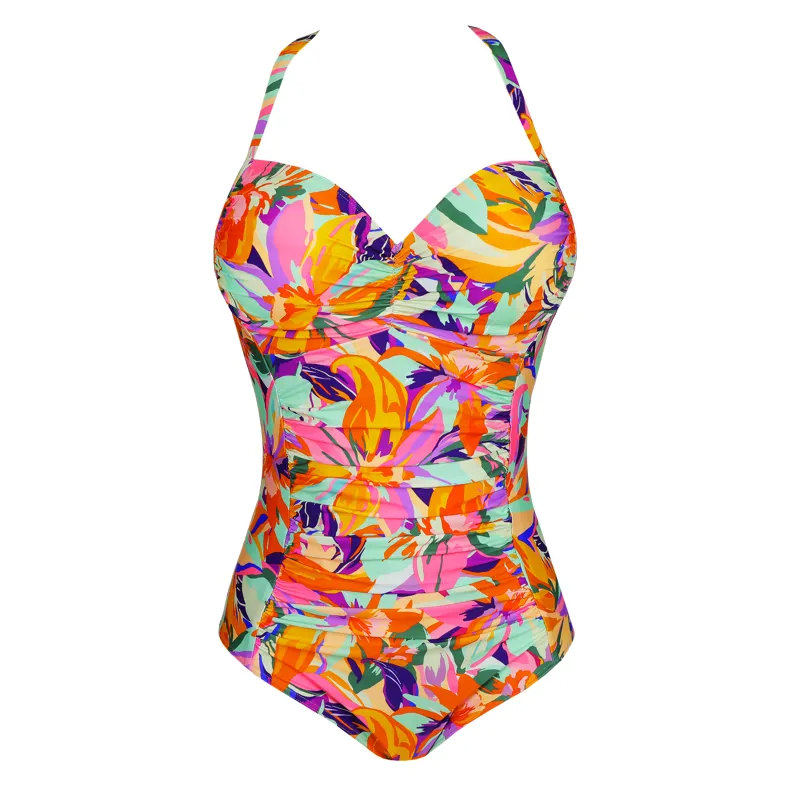 Prima Donna Swim Varadeo Full Cup Control Swimsuit in Bright Tropics-1