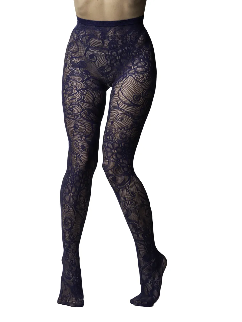 Trasparenze Petra Tights in Indigo