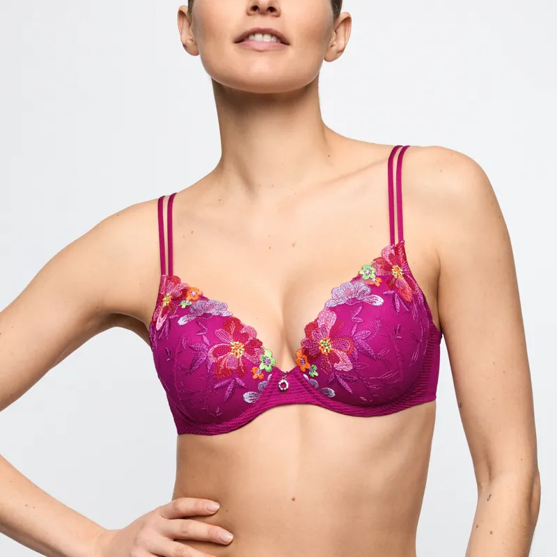 Marie Jo Odilly Padded Heartshape Bra in Wild Rose-1