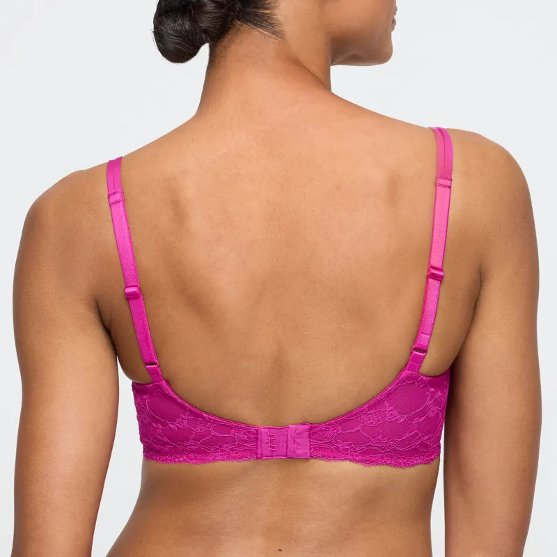 Marie Jo Noemy Padded Heartshape Bra in Fuchsia Fiesta-2