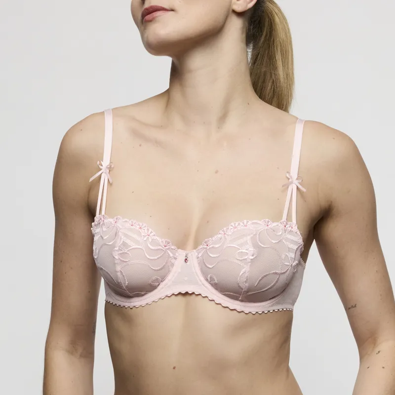 Marie Jo Noova Balcony Bra in Gardenia Rose-2