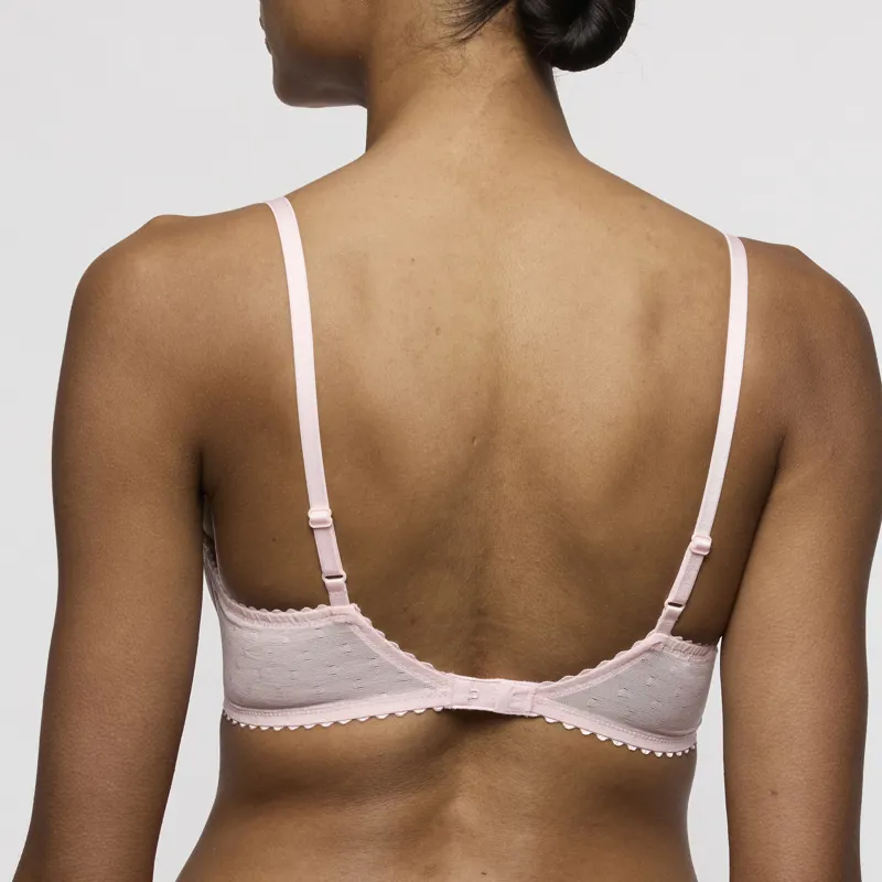 Marie Jo Noova Padded Heartshape Bra in Gardenia Rose-3