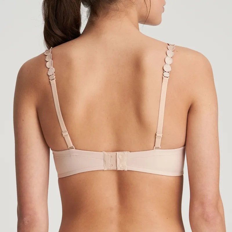Marie Jo L'Aventure Tom Padded Plunge Bra in Caffe Latte-4