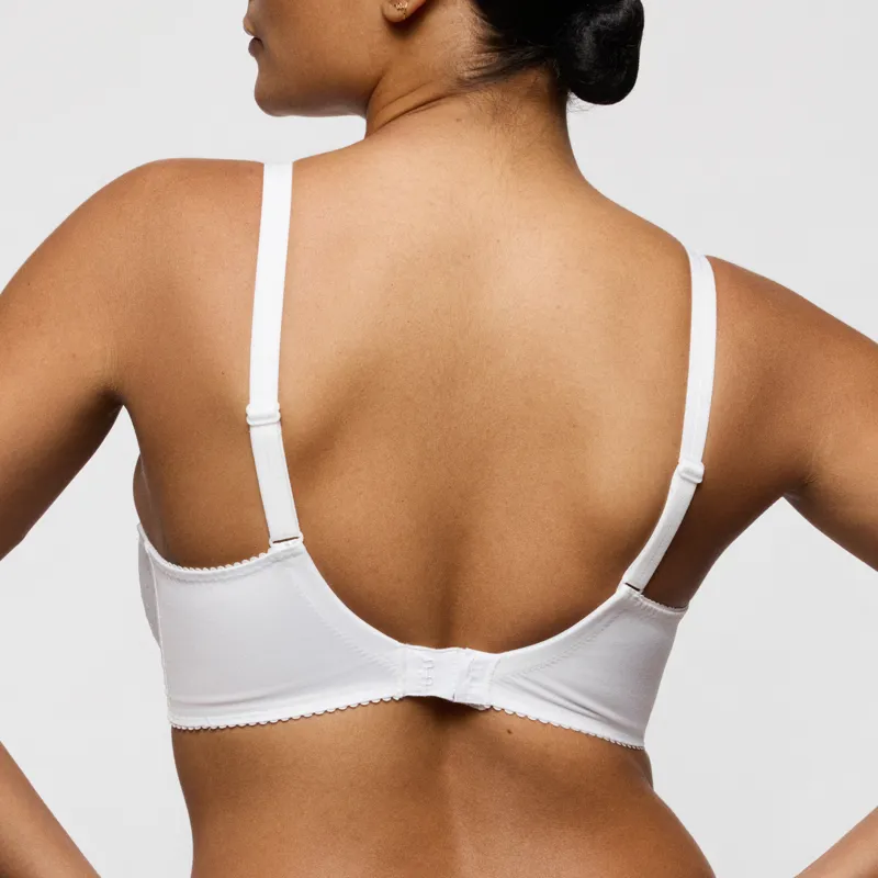Prima Donna Osino Balcony Bra in White-3