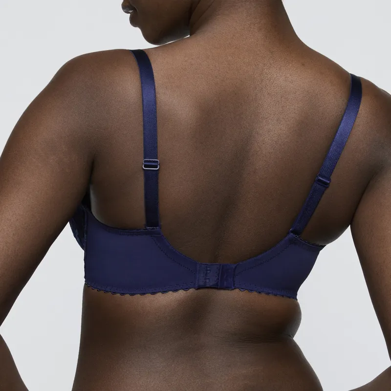 Prima Donna San Angel Half Padded Plunge Bra in Water Blue-3