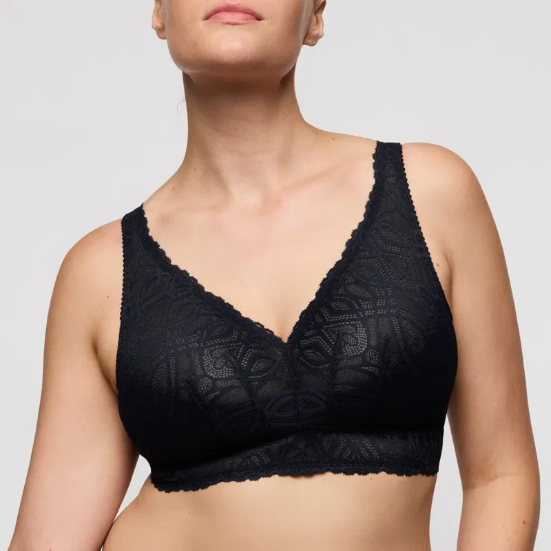 Prima Donna Salerno Bralette in Midnight Blue-1