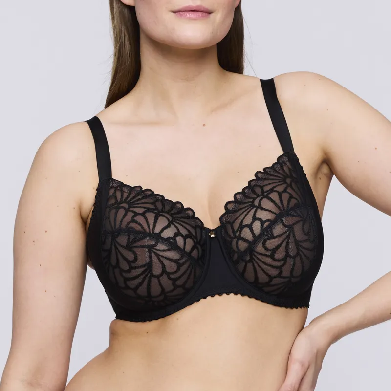 Prima Donna Gallipoli Full Cup Bra in Black-1