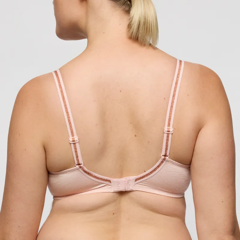 Prima Donna Twist Briana Padded Heartshape Bra in Pearly Pink-2