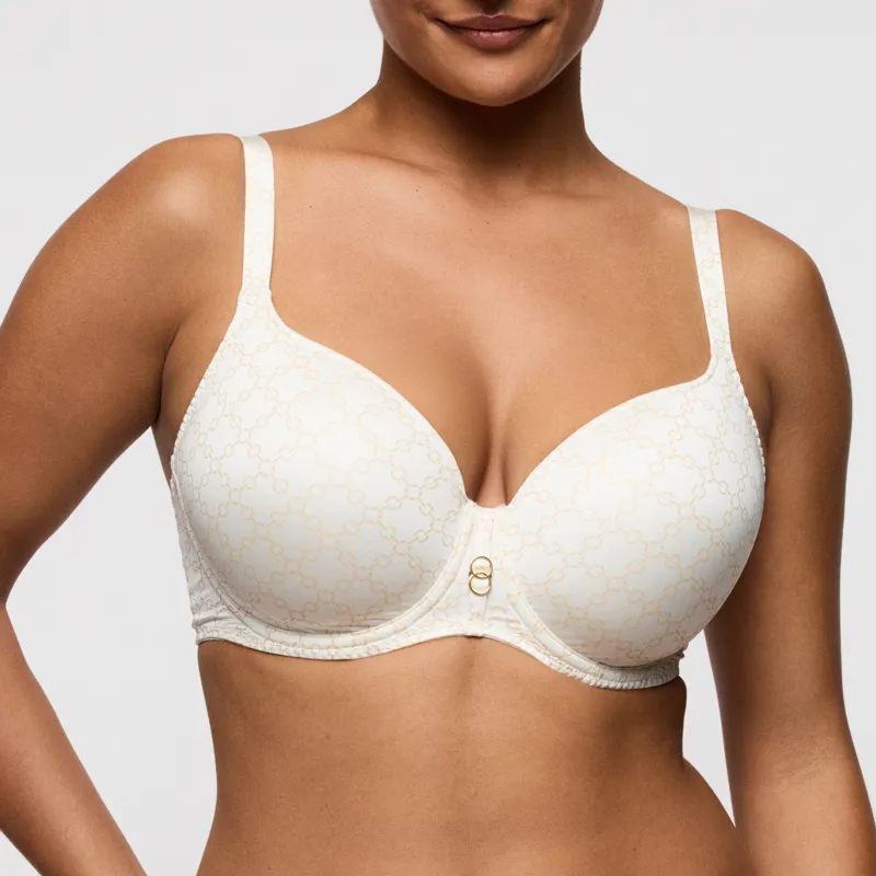 Prima Donna Twist Kero Padded Heartshape Bra in Natural-1