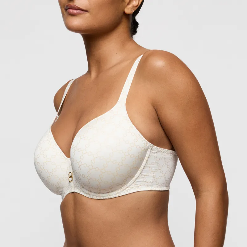 Prima Donna Twist Kero Padded Heartshape Bra in Natural-2