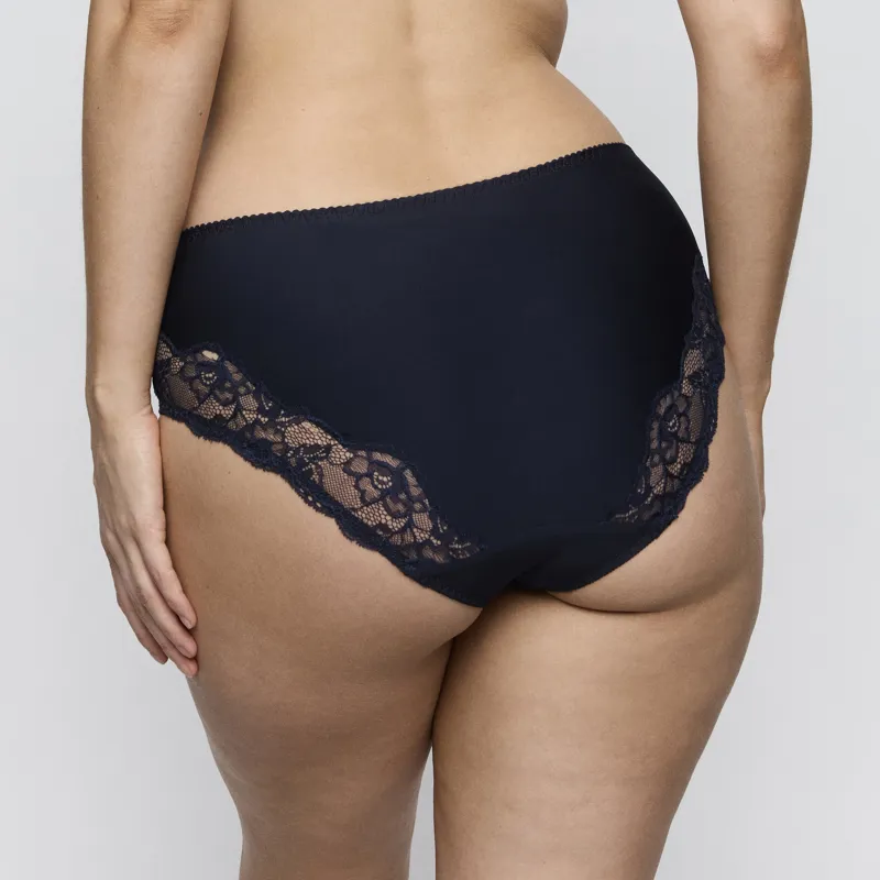 Prima Donna Madison Full Brief Lace in Velvet Blue-3