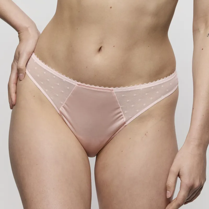 Marie Jo Noova Thong in Gardenia Rose-2