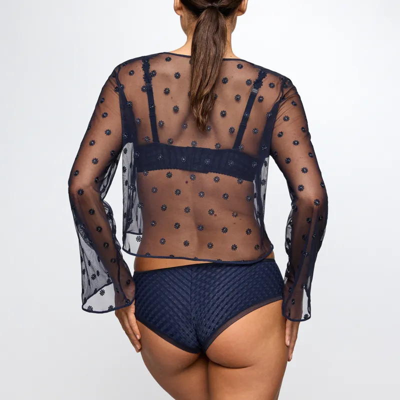 Marie Jo Avero Spot Top in Velvet Blue-3
