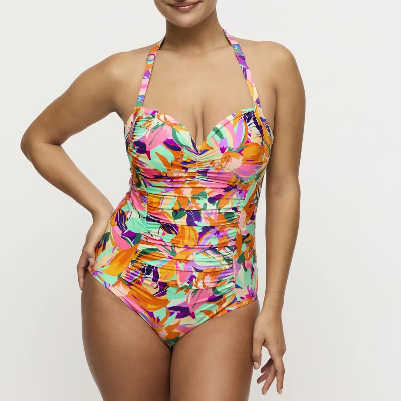 Prima Donna Swim Varadeo Full Cup Control Swimsuit in Bright Tropics-3