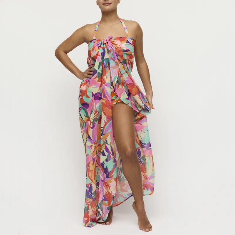 Prima Donna Swim Varadeo Pareo in Bright Tropics-1
