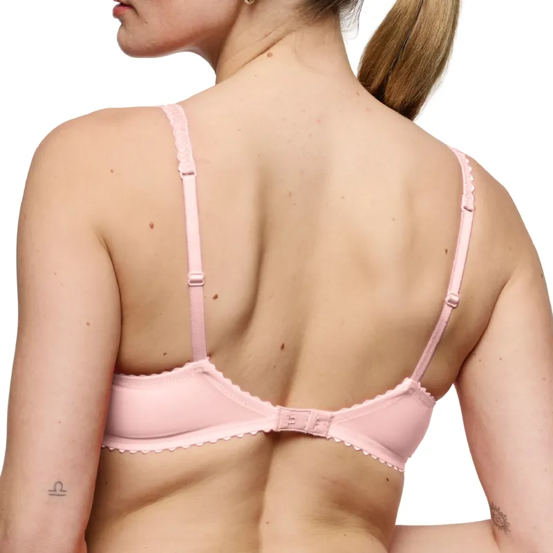 Marie Jo Solene Padded Plunge Bra in Gardenia Rose-3