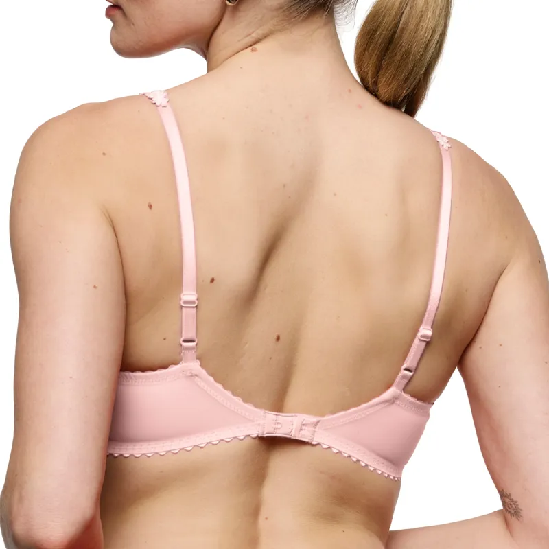 Marie Jo Solene Padded Heart Shaped Bra in Gardenia Rose-3