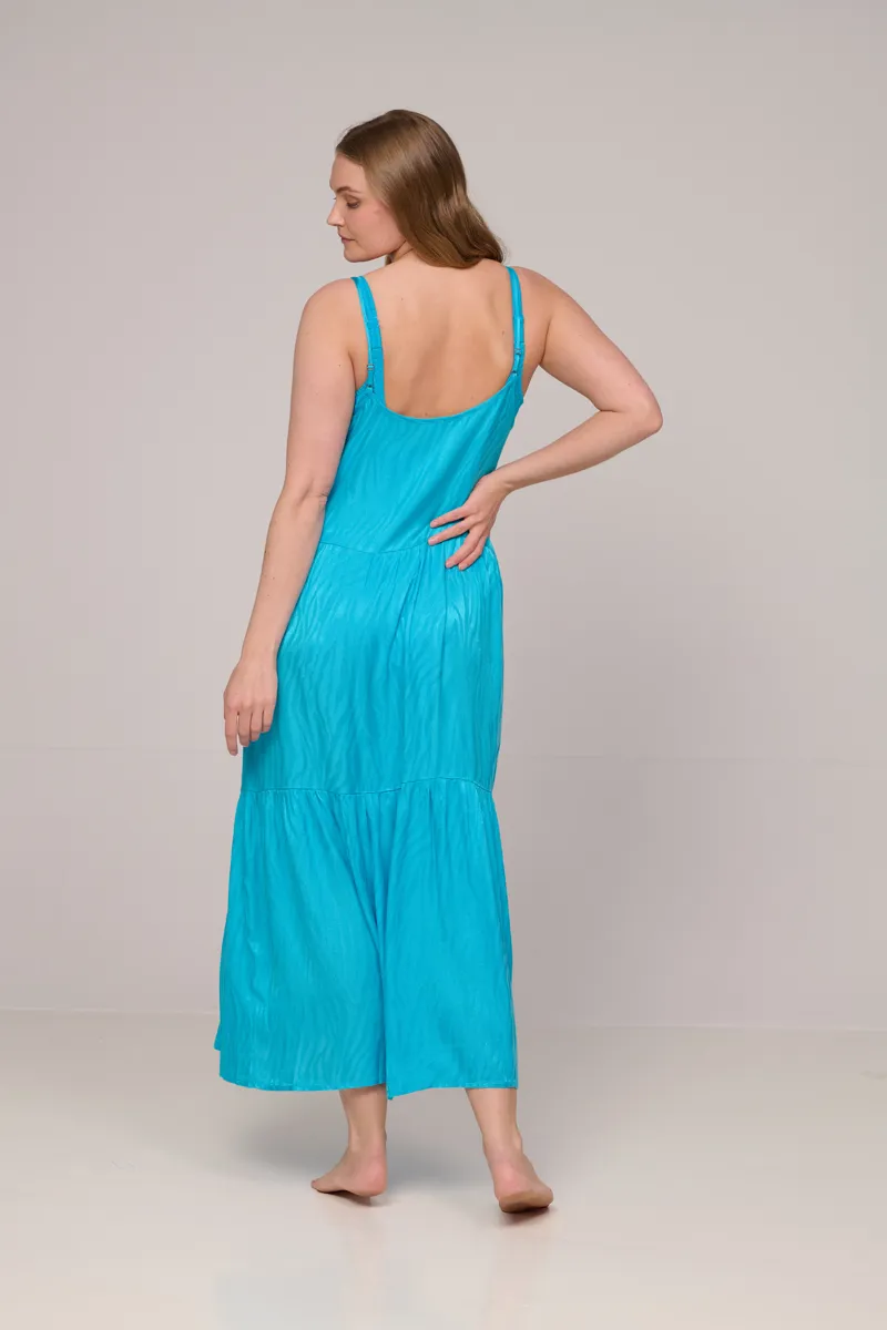 Prima Donna Swim Kochi Long Beach Dress in Sea Breeze-3
