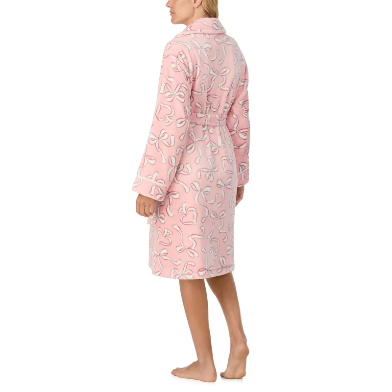 Kate Spade Ribbon Dressing Gown in Pink-3